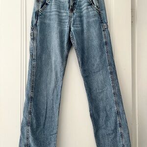abercrombie kids light blue denim jeans